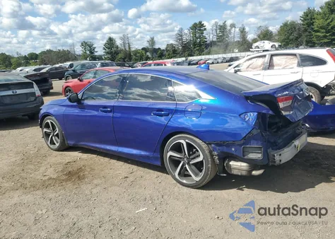 2019 Honda Accord Sport from USA, damaged, VIN 1HGCV1F36KA123726